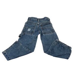Vintage Boy's Lee Workwear Carpenter Jeans Size 5R